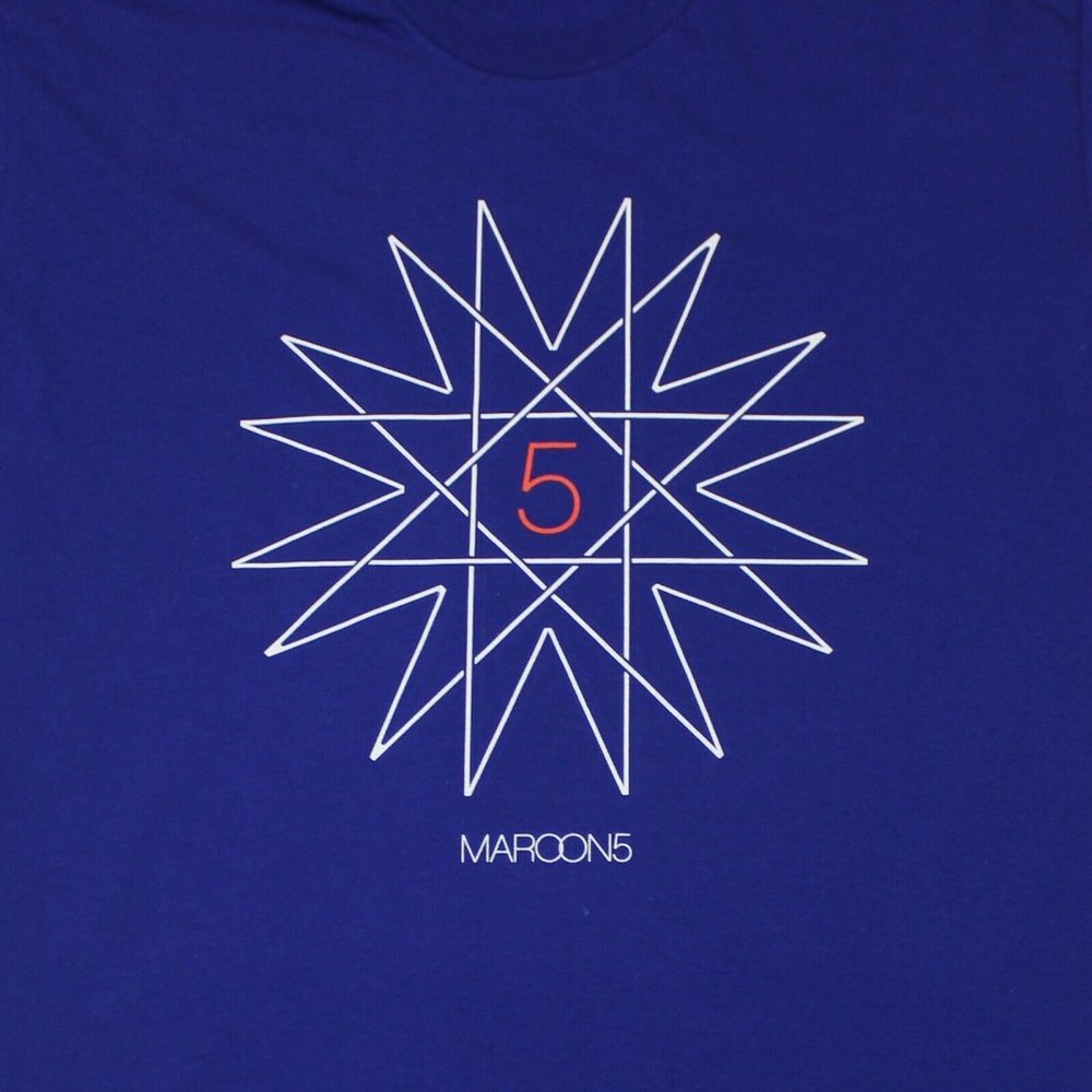 Maroon 5 American Apparel 2017 Tour Tee - XL - Picture 2 of 6